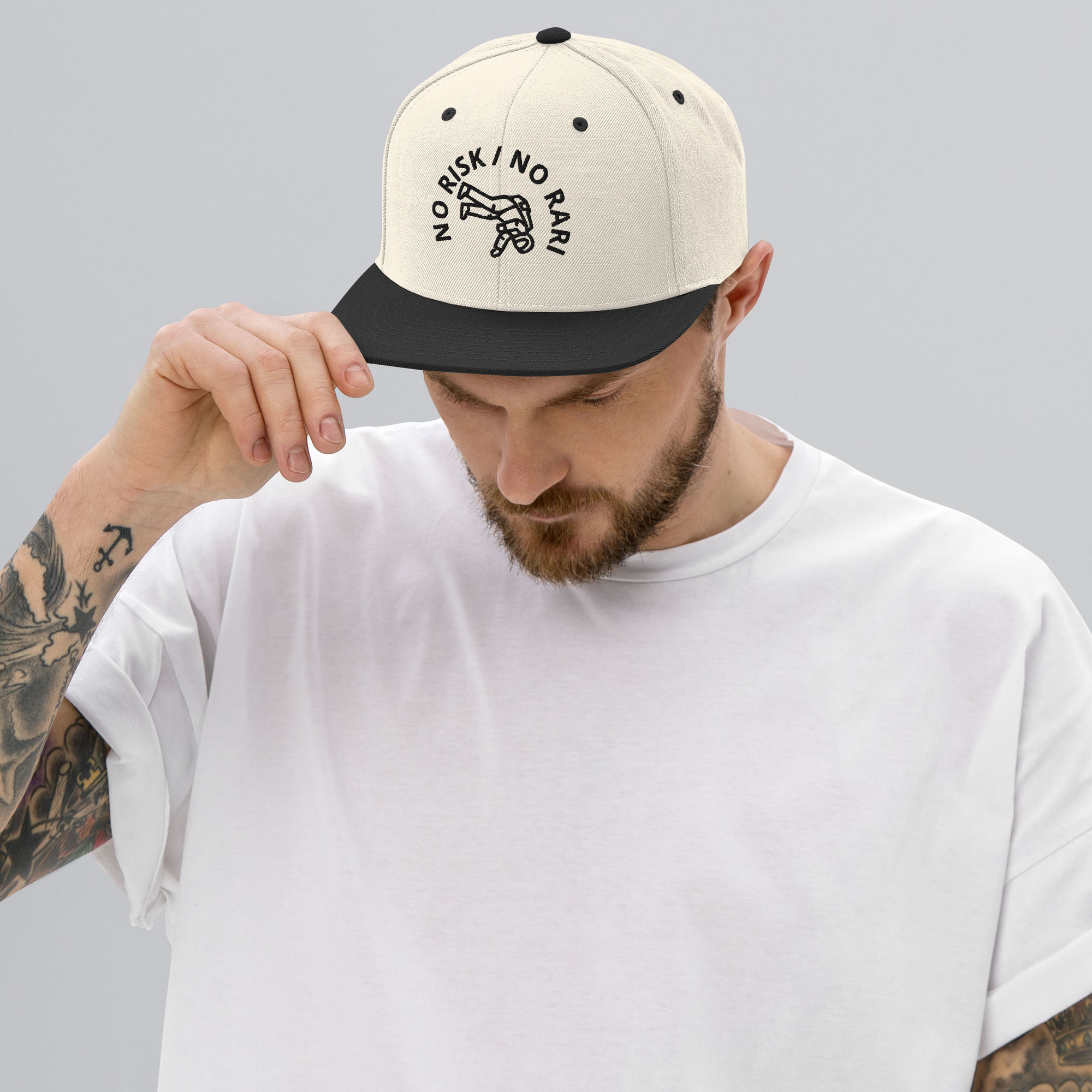 NO RISK Snapback Hat