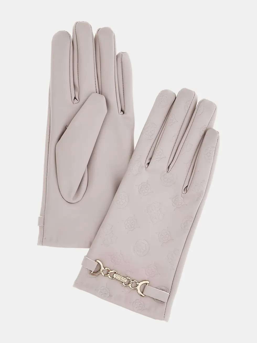 Γάντια james με 4g και λογότυπο peony nude