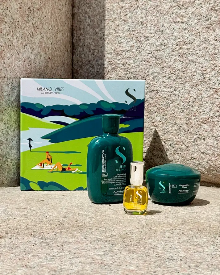 Miniatura: Alfaparf Semi di Lino Ricostruzione capelli professionale