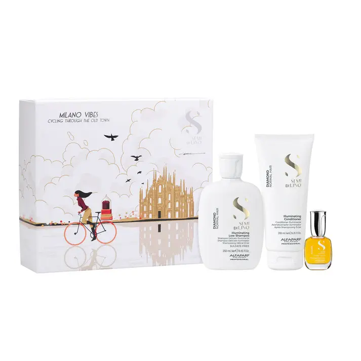 Miniatura: Alfaparf Semi di Lino Diamond per capelli luminosi