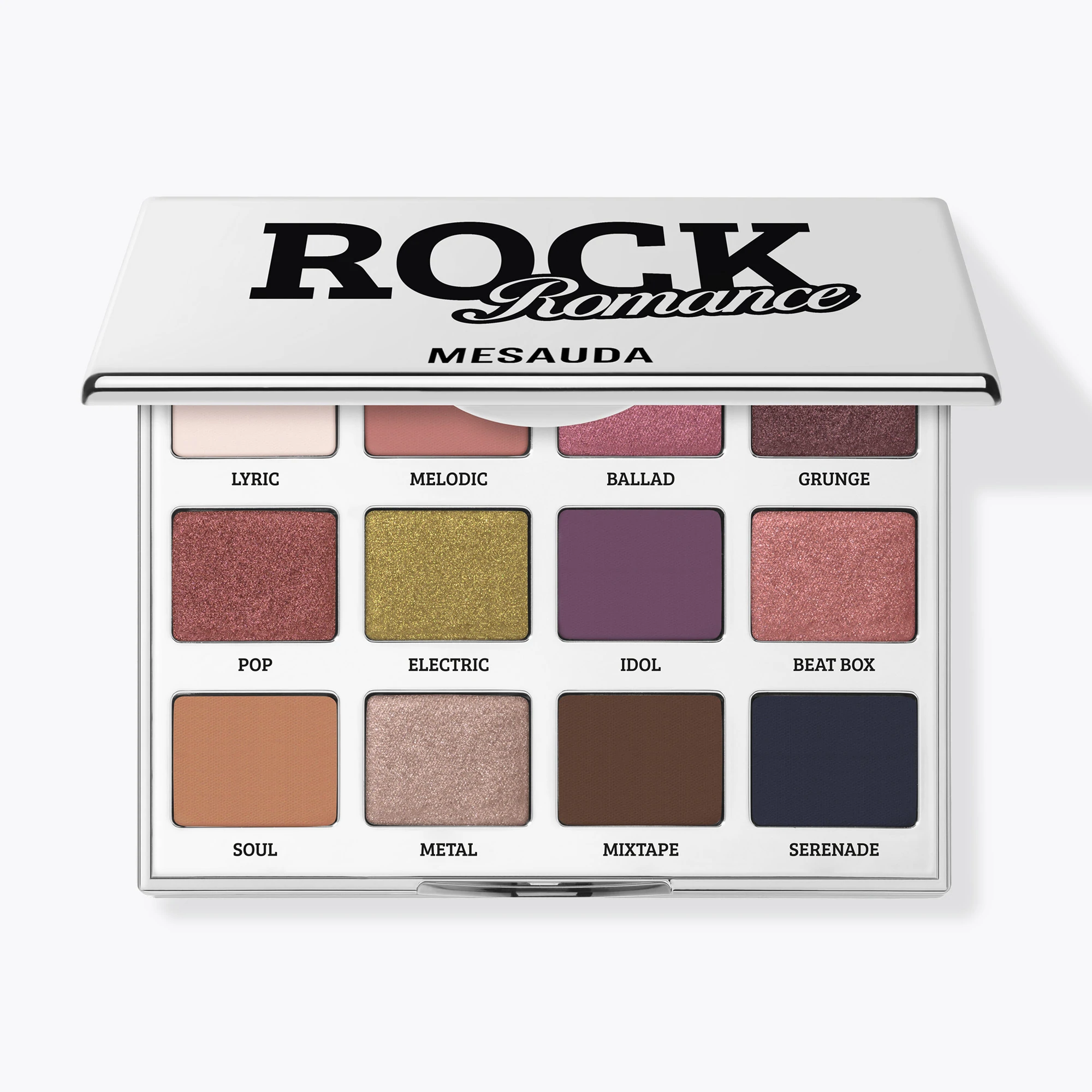 MESAUDA ROCK ROMANCE Palette 12 Ombretti Compatti