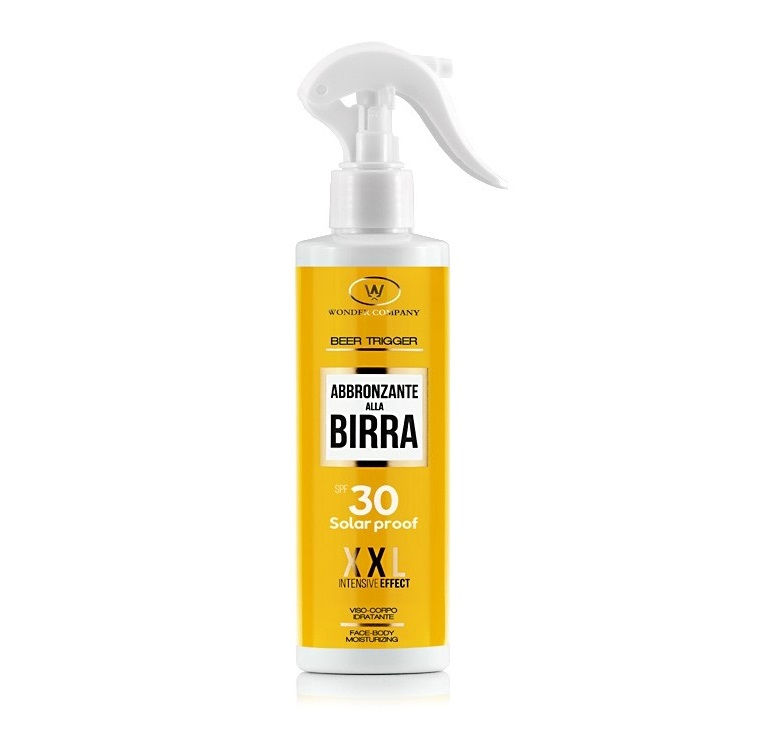 WONDER COMPANY Abbronzante Spray alla Birra 30 Solar Proof 150ml