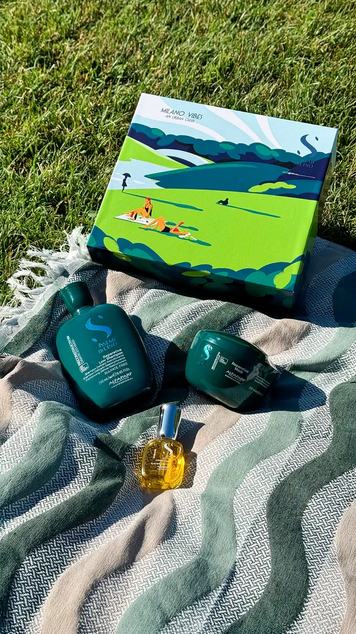 Miniatura: Alfaparf Semi di Lino Reconstruction kit ristrutturante professionale