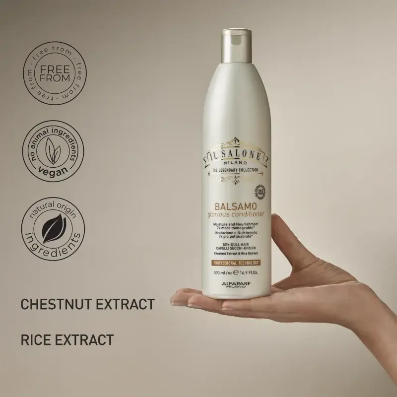 Miniatura: ALFAPARF MILANO IL SALONE Glorious Conditioner /Balsamo per Capelli Secchi 500ml