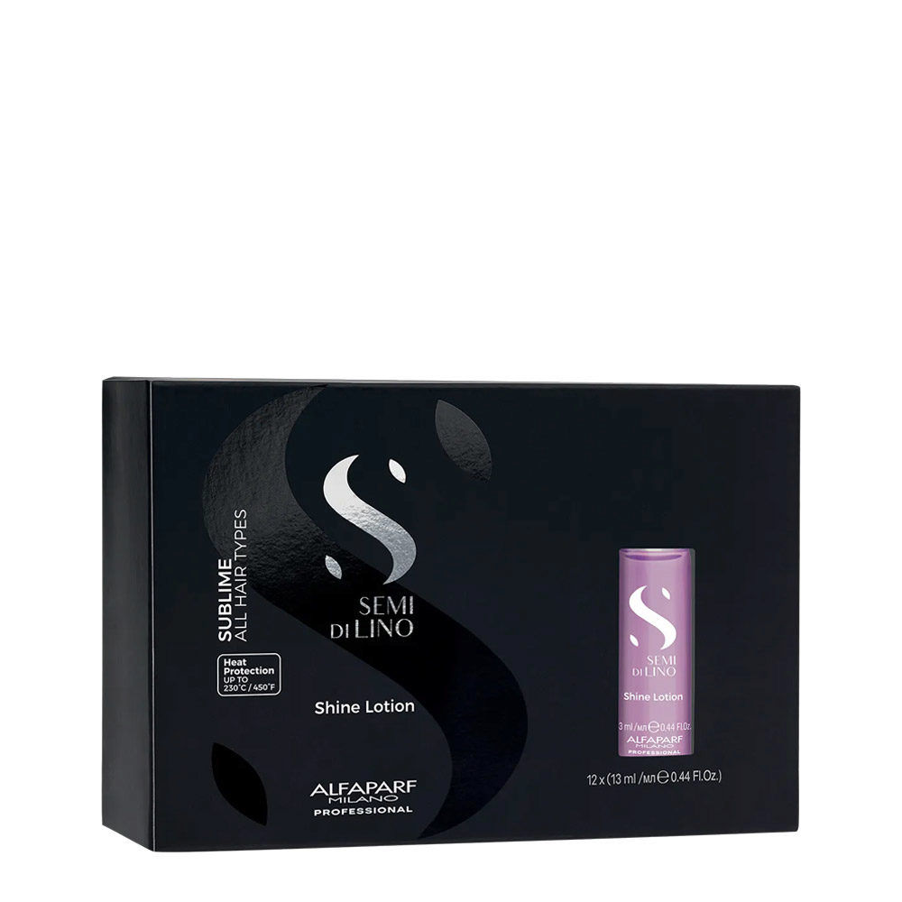 trattamento illuminante capelli Alfaparf Semi di Lino