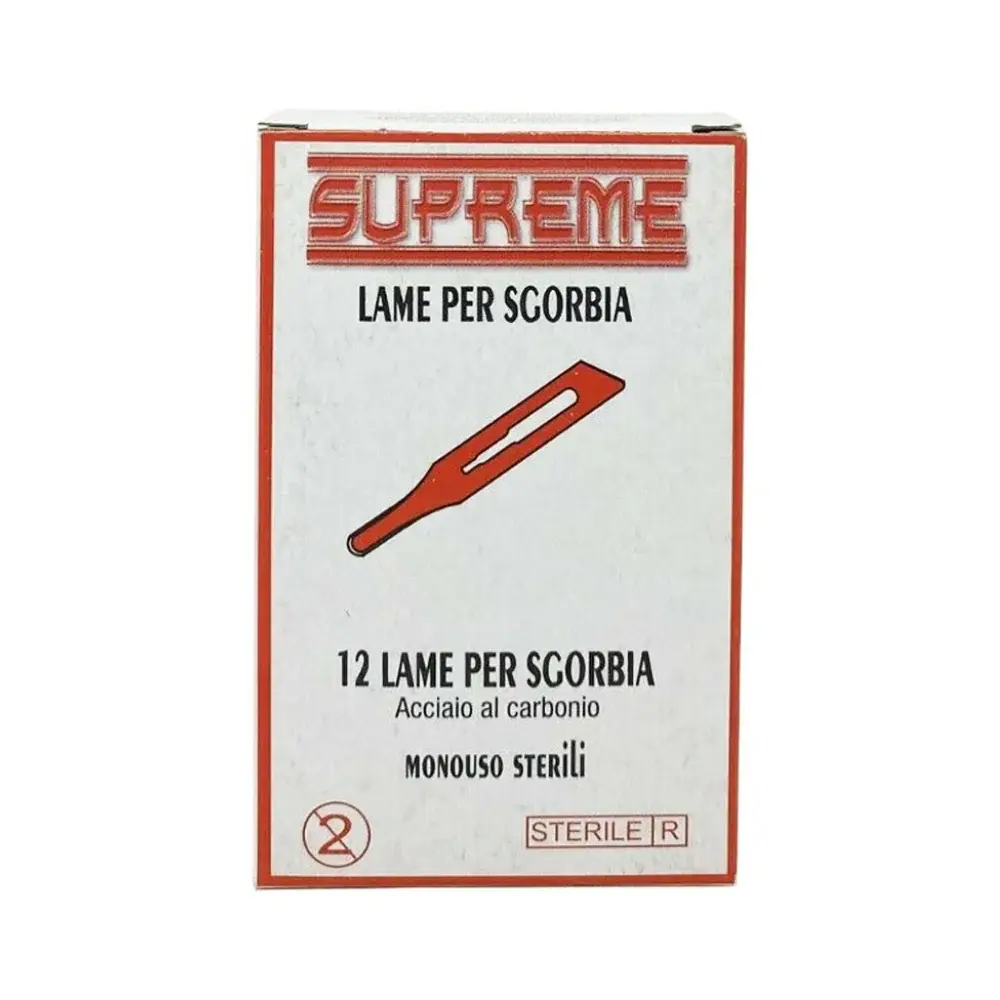 SUPREME Lame Sgorbia 12 Pezzi