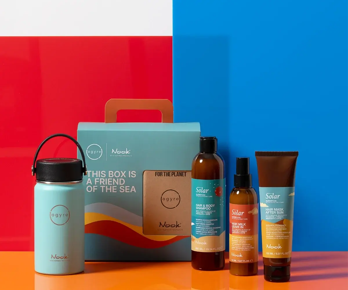 NOOK Solar Superfood Kit Solare Professionale con Borraccia Omaggio