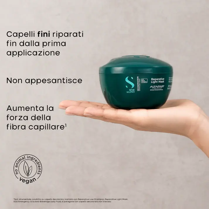 Miniatura: maschera ristrutturante capelli fini Alfaparf Semi di Lino