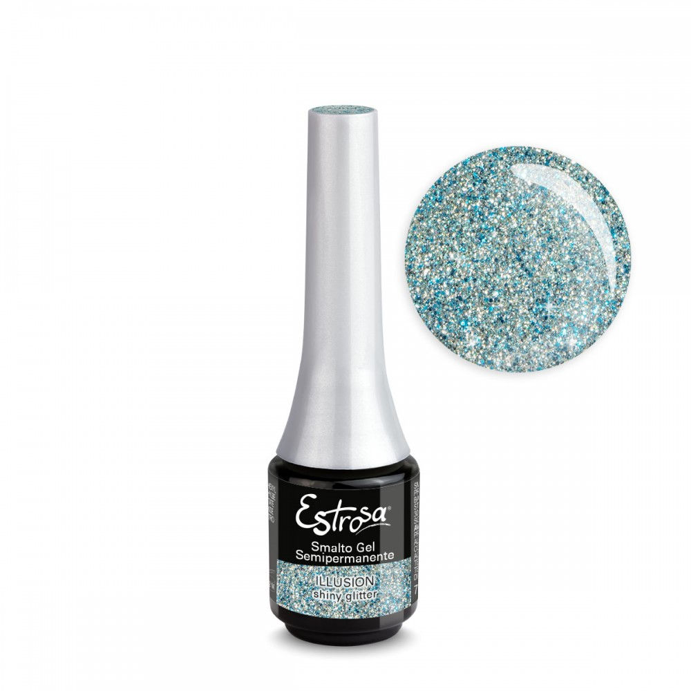 ESTROSA Smalto Semipermanente 7 ml ILLUSION SHINY GLITTER 7984