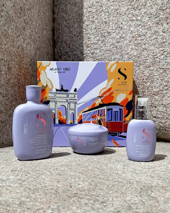 Miniatura: Set Smooth capelli crespi professionale