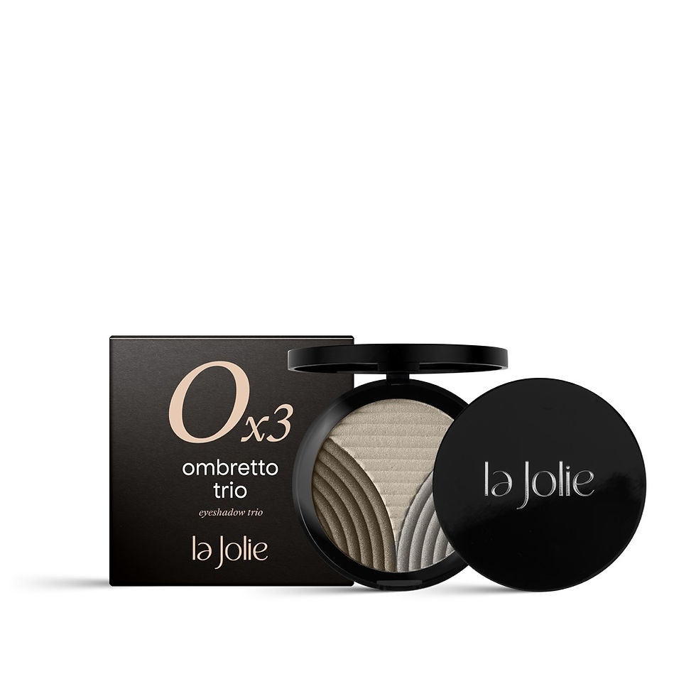 Miniatura: LA JOLIE Ombretto Trio Palette 3 Colori Perlati
