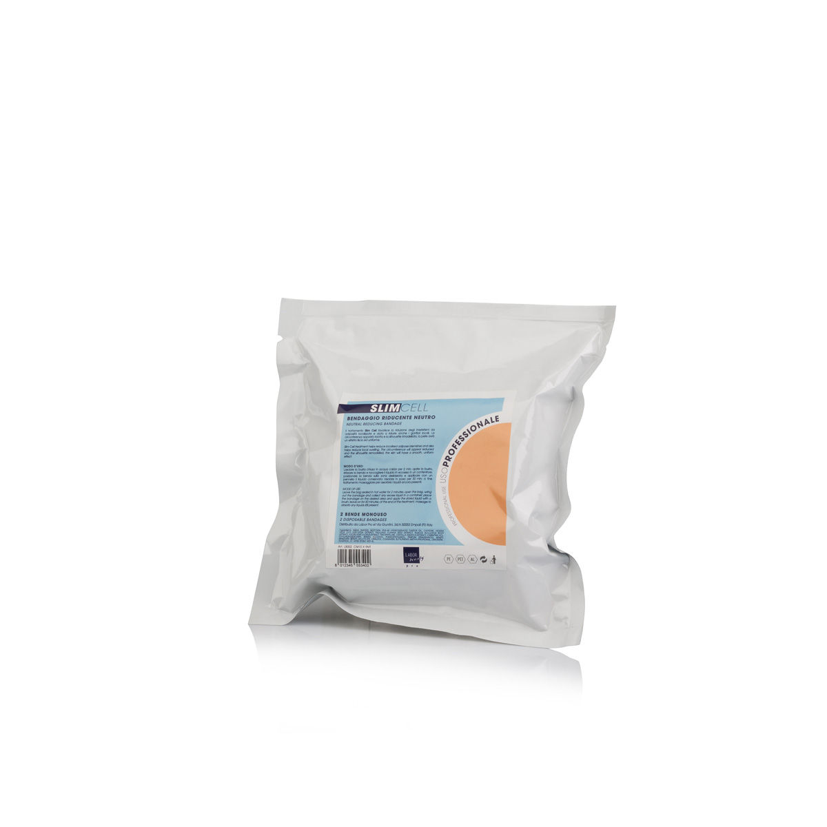 LABOR Bende per Trattamenti Bendaggio Riducente Neutro SLIM CELL LB002