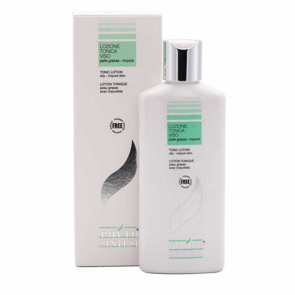 PHYTO SINTESI Lozione tonica viso per pelle grassa e impura 200ml