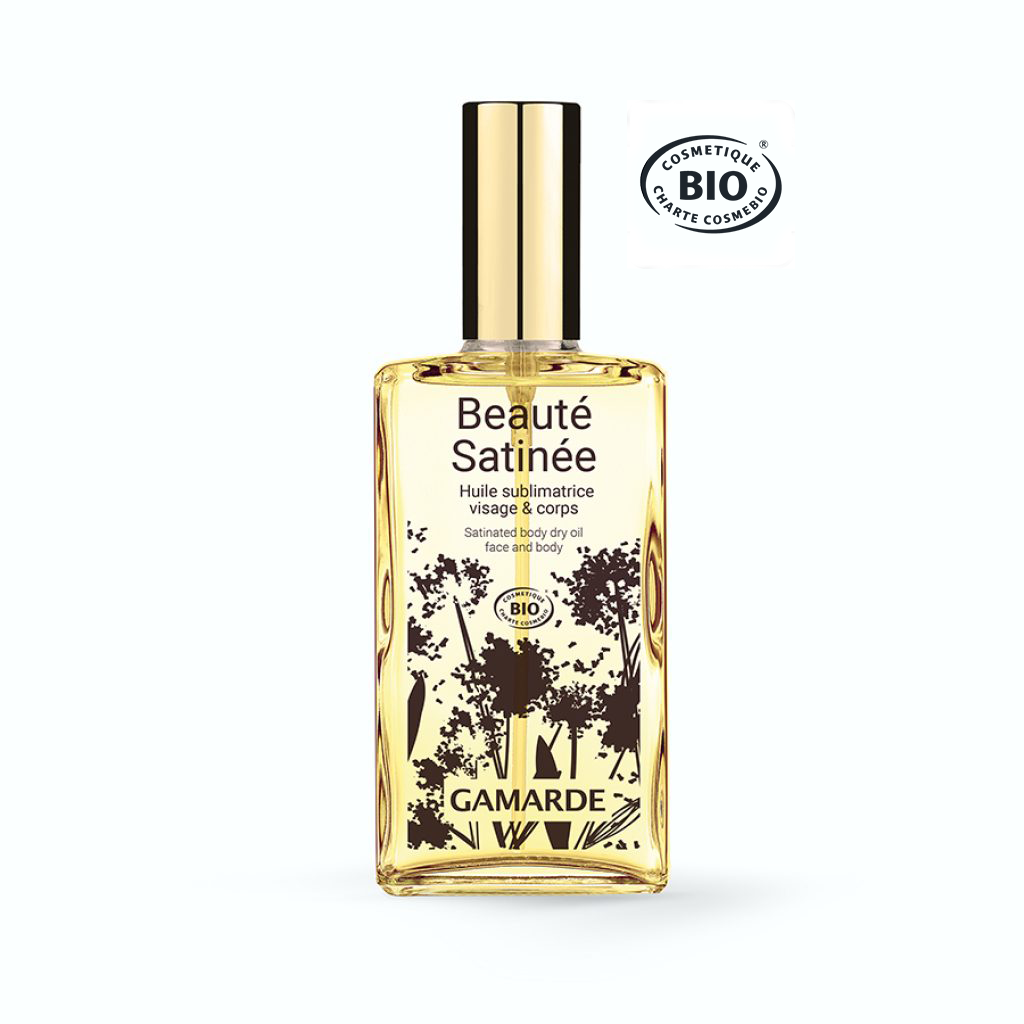GAMARDE Beauté Satinée Olio Sublimante Biologico Viso e Corpo