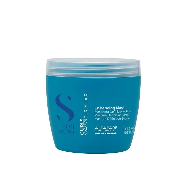 Semi di Lino maschera per capelli ricci professionale