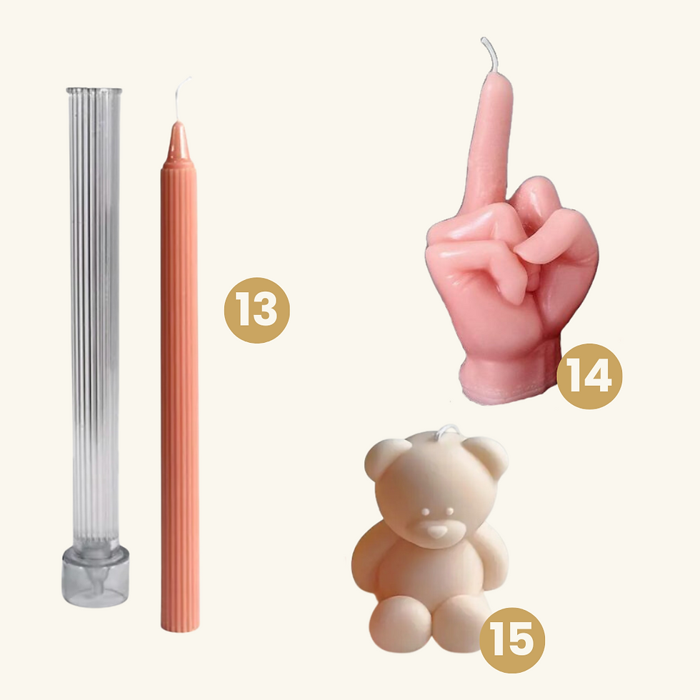 Thumbnail: Diverse siliconen mallen