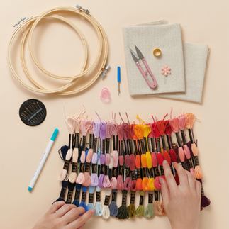 Embroidery stitches guide