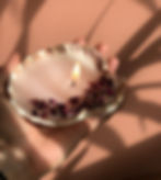 DIY idee zelf kaarsen maken doe het zelf kaarsen pakket, kaars in schelp