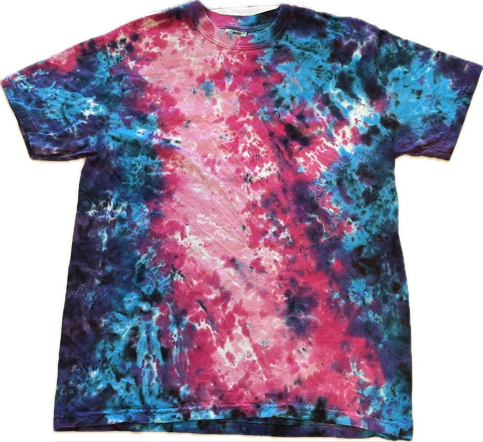 Episode 38 (Large Blue and Pink Galaxy Tie Dye Shirt)