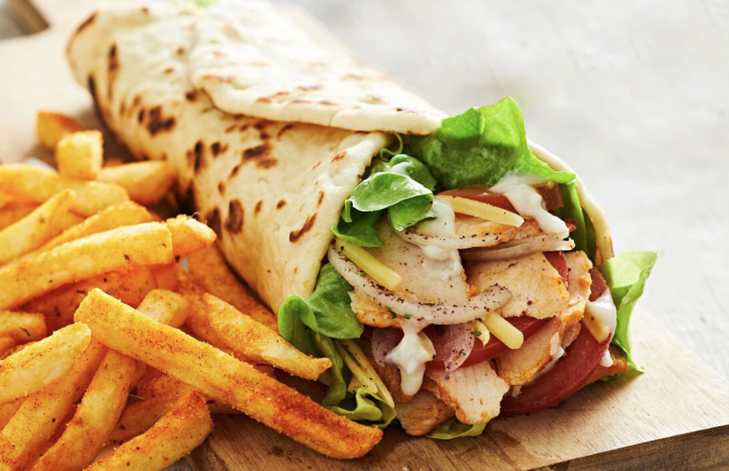 Arranged Food and Objects