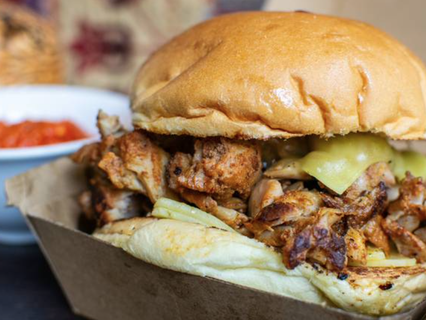 Arranged Food and Objects