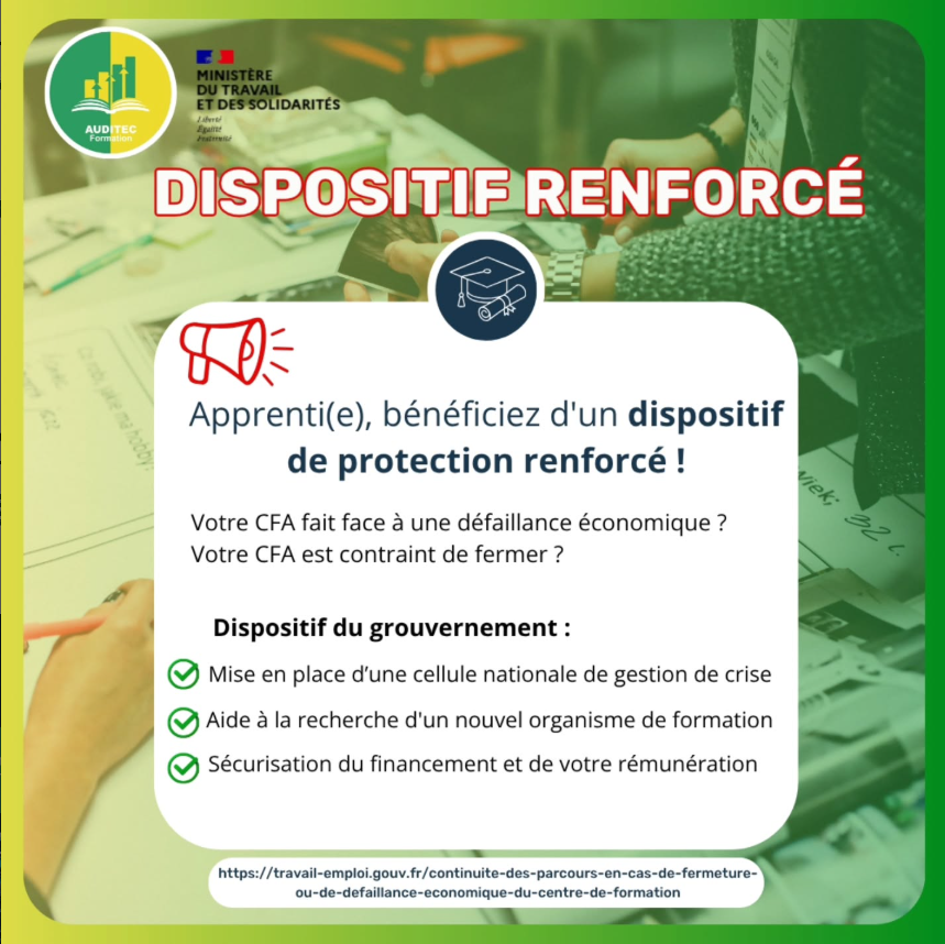 𝗟'𝗘́𝘁𝗮𝘁 𝗿𝗲𝗻𝗳𝗼𝗿𝗰𝗲 𝗹'𝗮𝗰𝗰𝗼𝗺𝗽𝗮𝗴𝗻𝗲𝗺𝗲𝗻𝘁 𝗱𝗲𝘀 𝗽𝗮𝗿𝗰𝗼𝘂𝗿𝘀 𝗲𝗻 𝗮𝗽𝗽𝗿𝗲𝗻𝘁𝗶𝘀𝘀𝗮𝗴𝗲 🎓🛡️