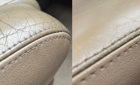 Siège en cuir- réparation