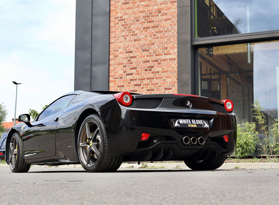 White Glove Detailing Ferrari Lille