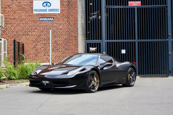 Polissage de cette magnifique Ferrari 458 Italia Spider