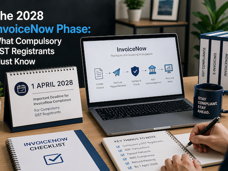 The 2028 InvoiceNow Phase: What Compulsory GST Registrants Must Know