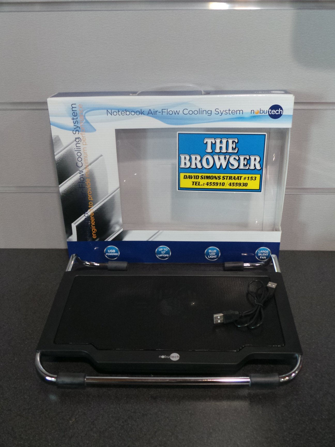 Nobutech Universal Notebook Cooling Base