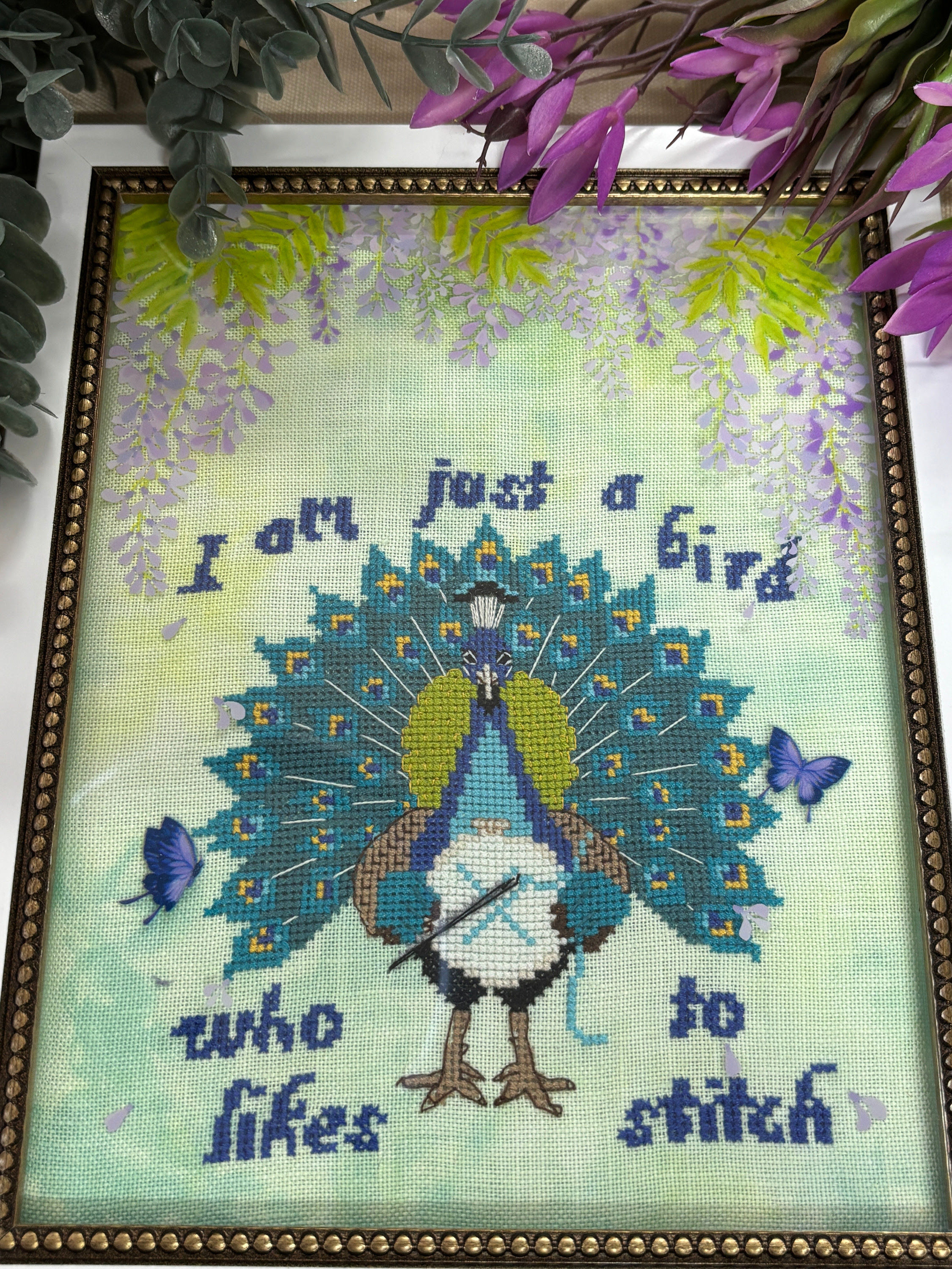 Just a Bird chart by Paddock Lane Designs