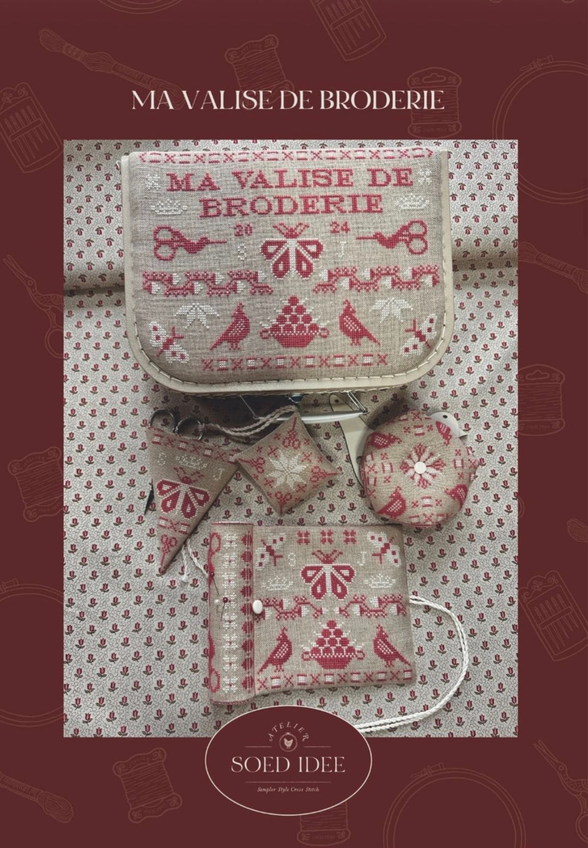 Ma Valise de Broderie by Soed Idee - Book