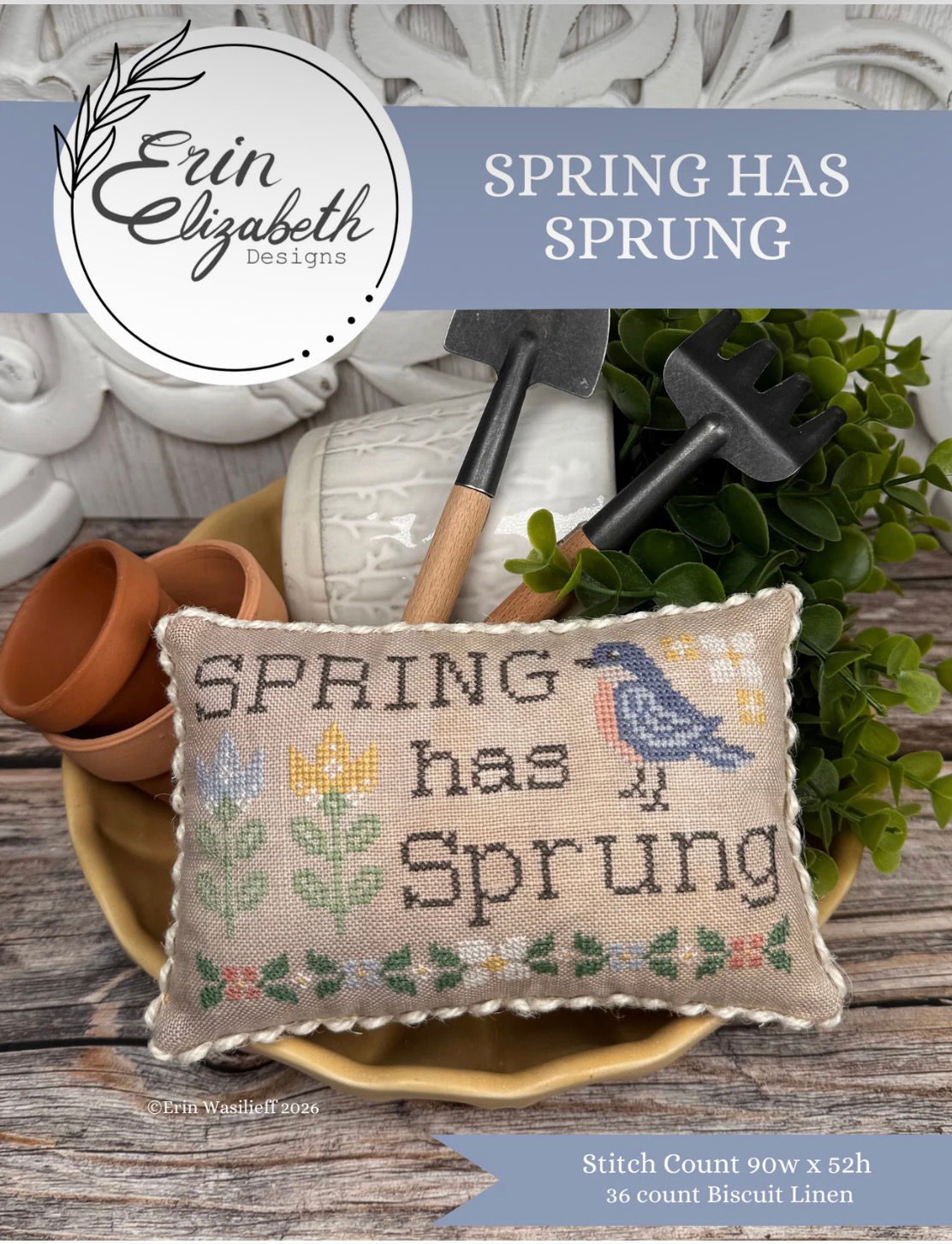 Spring has Sprung chart by Erin Elizabeth