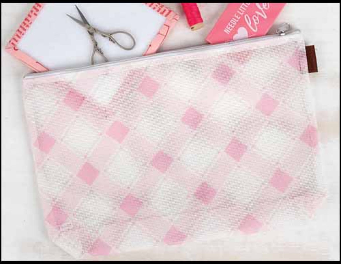 Peony Large Plaid Bag