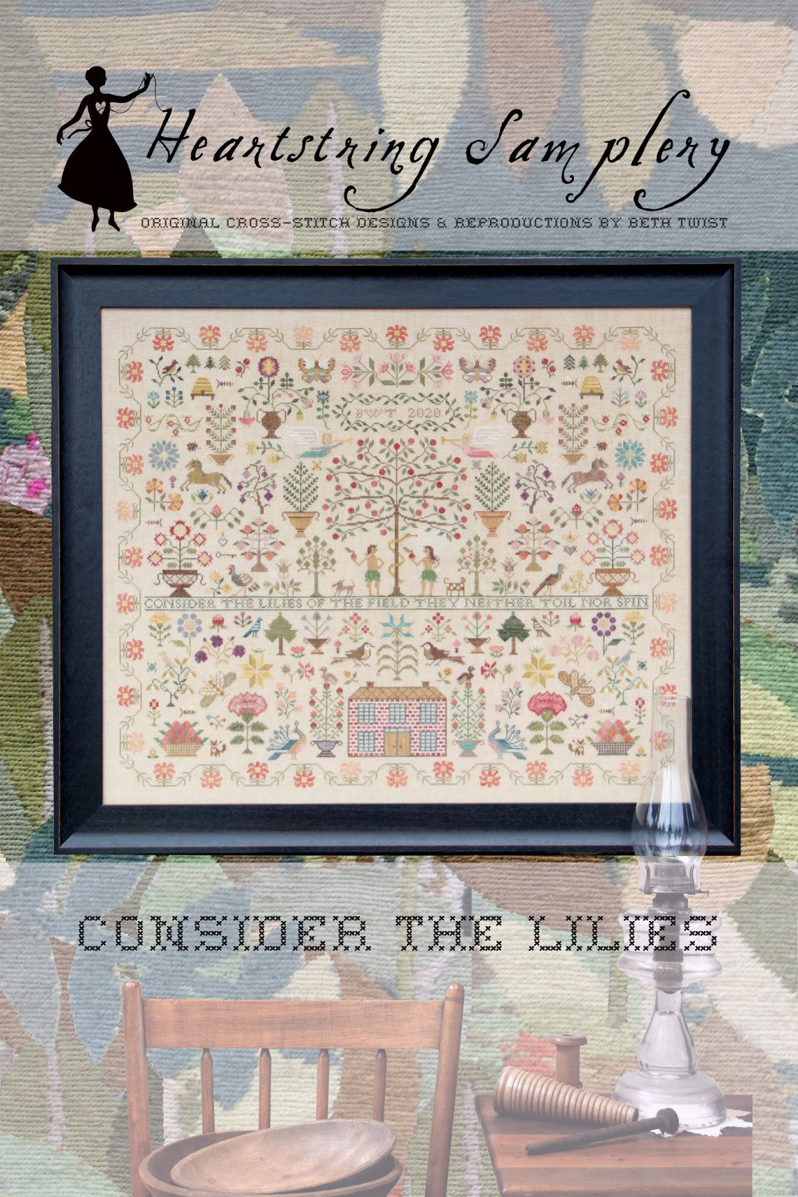 Consider The Lilies by Heartstring Samplery - Chart