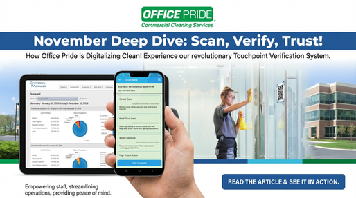 Scan, Verify, Trust! How Office Pride is Digitalizing Clean!