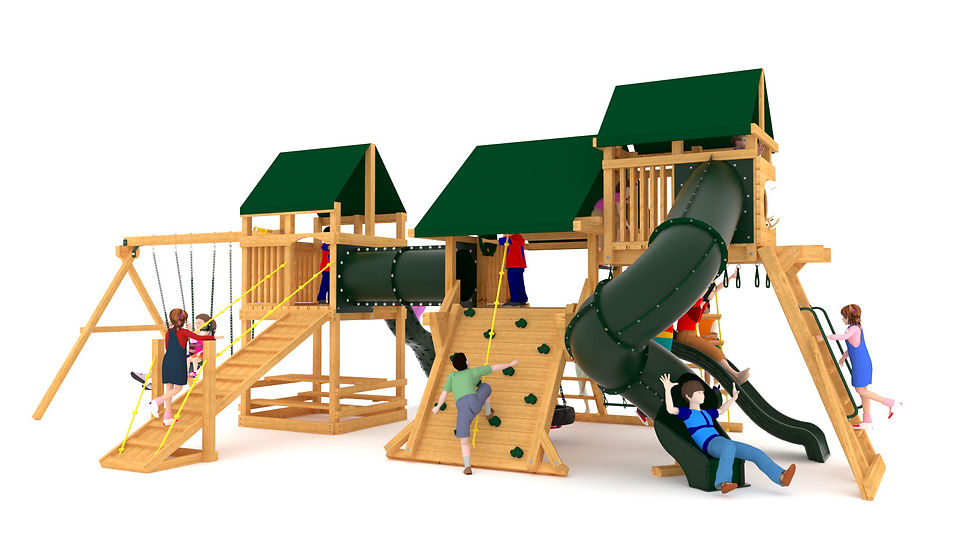 Miniatura: JUEGOS INFANTILES DE MADERA PARA JARDIN