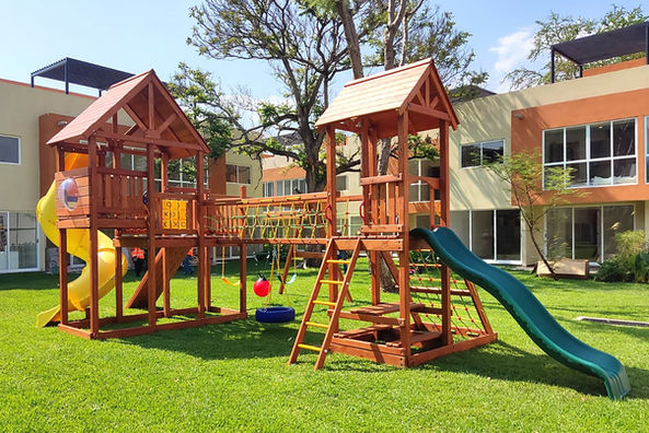 JUEGOS DE MADERA PARA JARDIN