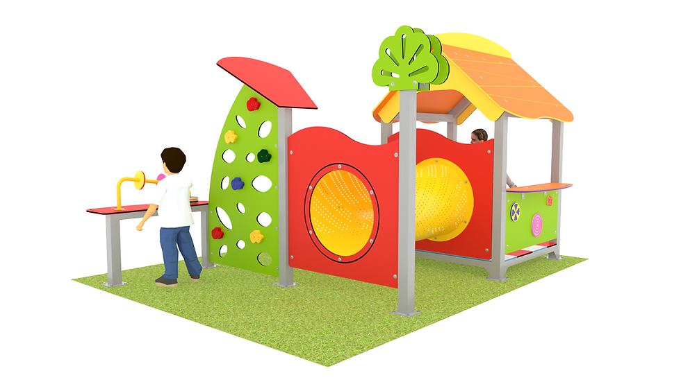 JUEGOS INFANTILES DE METAL PARA PARQUES