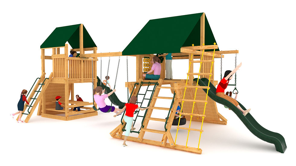 Miniatura: JUEGOS DE MADERA PARA EXTERIORES