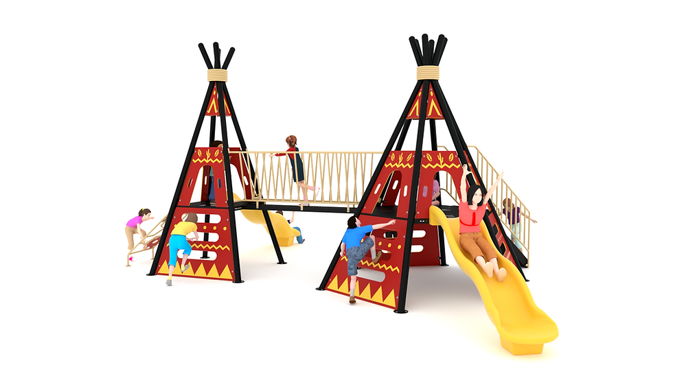 Miniatura: JUEGOS METALICOS PARA PARQUES