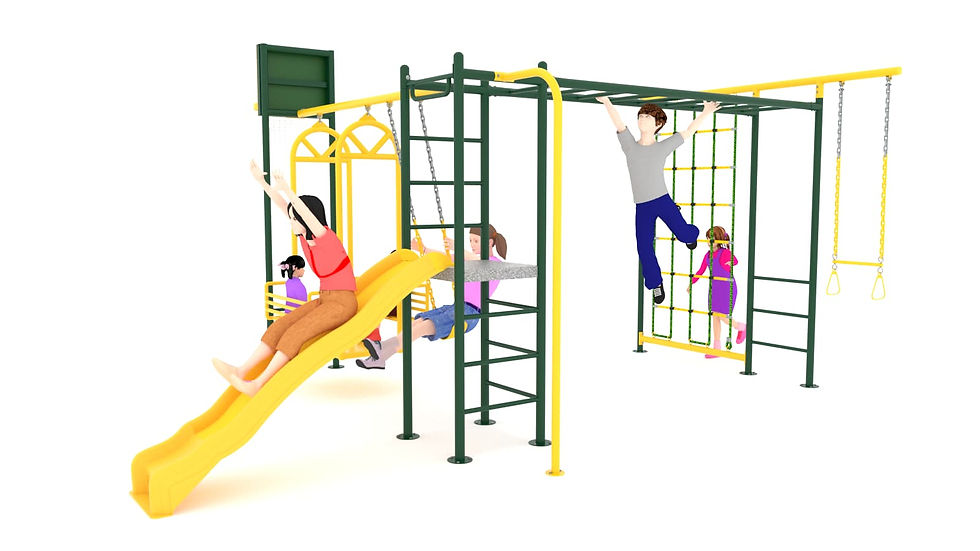 JUEGOS INFANTILES DE METAL PARA NIÑOS