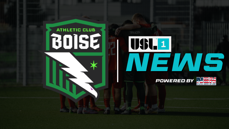 USL LEAGUE ONE: Historic Start - Athletic Club Boise Claims 1-0 Victory Over Sarasota in Professional Debut