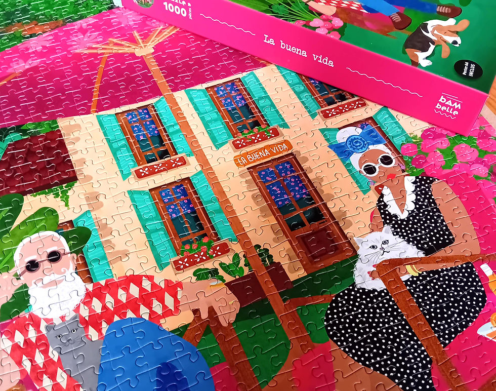 faire des puzzles activité relaxante