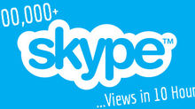 SKYPE Spot Hits 100,000+ Views in 10 Hours online!