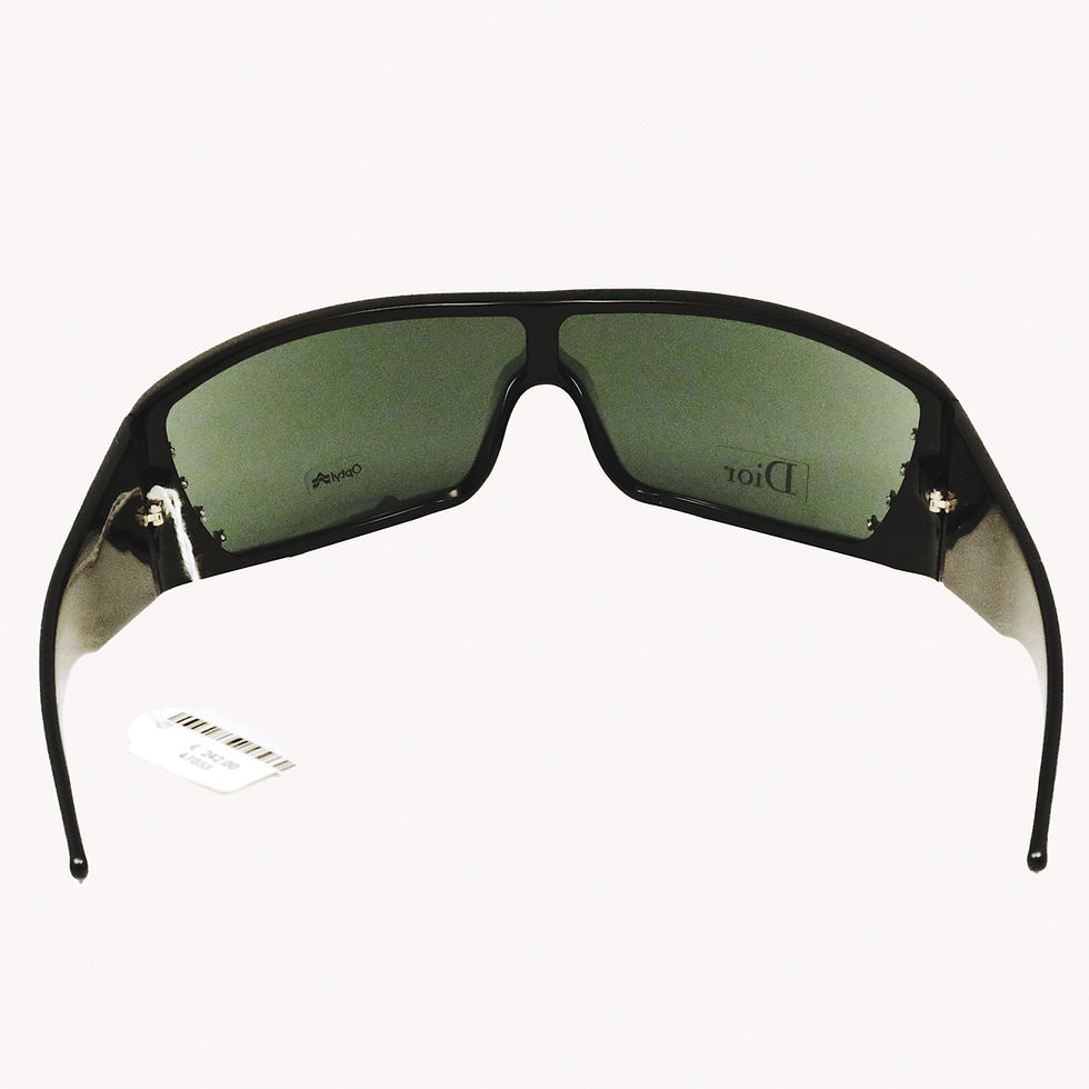 Thumbnail: Black Dior Stellie sunglasses, rear view