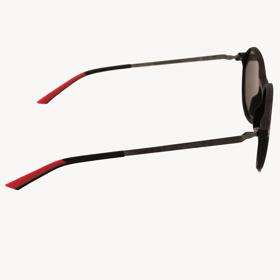 Thumbnail: Stylish sunglasses with red accents