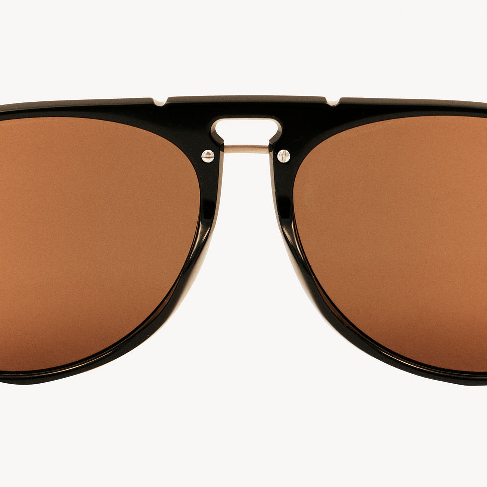 Thumbnail: Brown aviator sunglasses