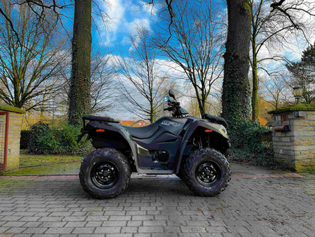 Der neue Kymco MXU 550: Jetzt verfügbar in modernem Mattgrün!